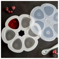 Moule multiportions en silicone - 6x90 ml | Premiers Repas|Puériculture