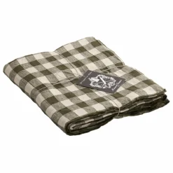 Outlet Nappe Bourdon en toile vintage vichy | Linge De Table|Art De La Table