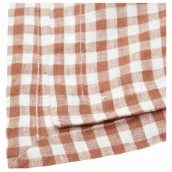 Hot Nappe en lin lavé vichy | Linge De Table|Art De La Table