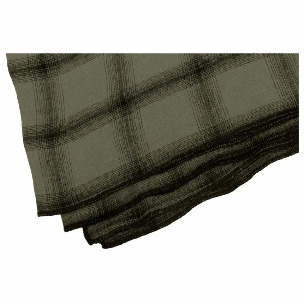 Hot Nappe Highlands à carreaux en lin lavé | Linge De Table|Art De La Table