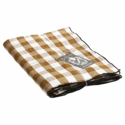 Clearance Nappe rectangulaire Bourdon noir toile mimi | Linge De Table|Art De La Table