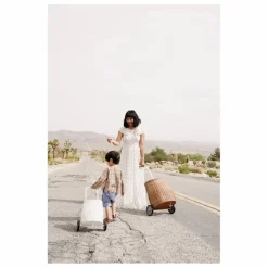 Online Panier à roulettes adulte en rotin Luggy Petits Rangements