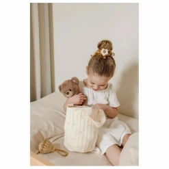 Panier de rangement Ribbon en coton bio | Enfant Rangements|Patères, Paniers Enfant