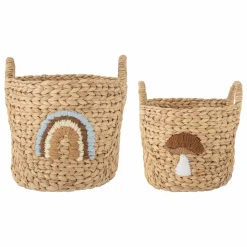 Outlet Paniers de rangement Agnes - Set de 2 | Enfant Rangements|Patères, Paniers Enfant