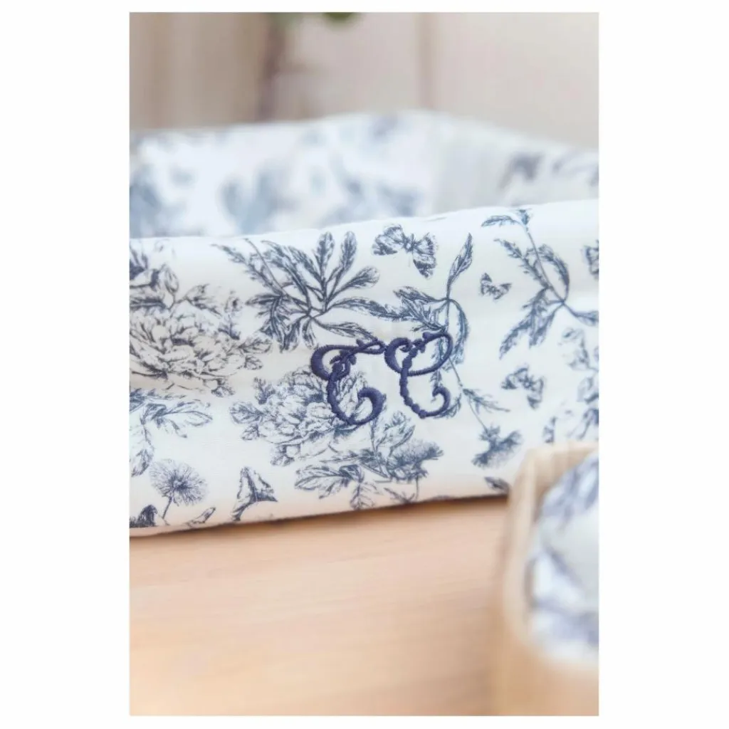 Discount Panière Toile de Jouy | Enfant Rangements|Patères, Paniers Enfant