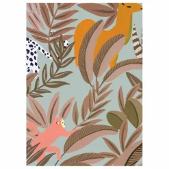 New Papier peint Animalia Amande Enfant Papiers Peints|Déco Murale Enfant