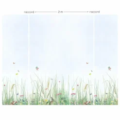 Outlet Papier peint Panorama Mon Jardin Enfant Papiers Peints|Déco Murale Enfant