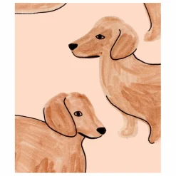 Hot Papier peint Teckels Enfant Papiers Peints|Déco Murale Enfant