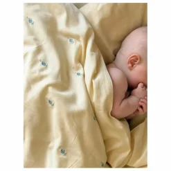 New Parure de lit brodée Sea Graden | Linge De Lit Bébé|Linge De Lit Bébé