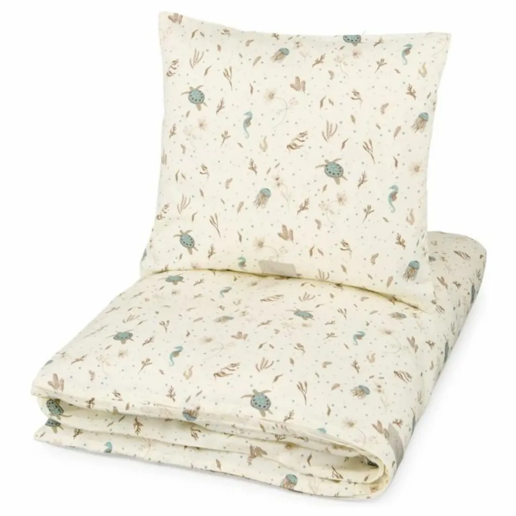 New Parure de lit Sea Garden | Linge De Lit Bébé|Linge De Lit Bébé