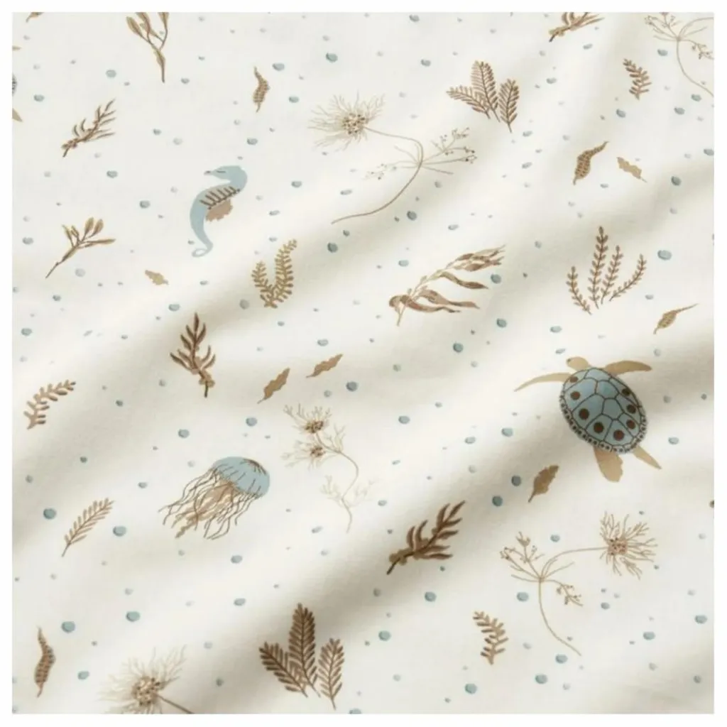 New Parure de lit Sea Garden | Linge De Lit Bébé|Linge De Lit Bébé