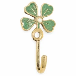 Best Patère en laiton Lucky Clover | Petits Rangements