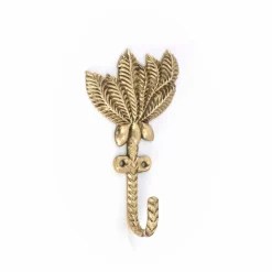 Clearance Patères Devi Palmtree en laiton recyclé - Set de 2 | Enfant Patères|Patères, Paniers Enfant