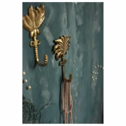 Clearance Patères Devi Palmtree en laiton recyclé - Set de 2 | Enfant Patères|Patères, Paniers Enfant