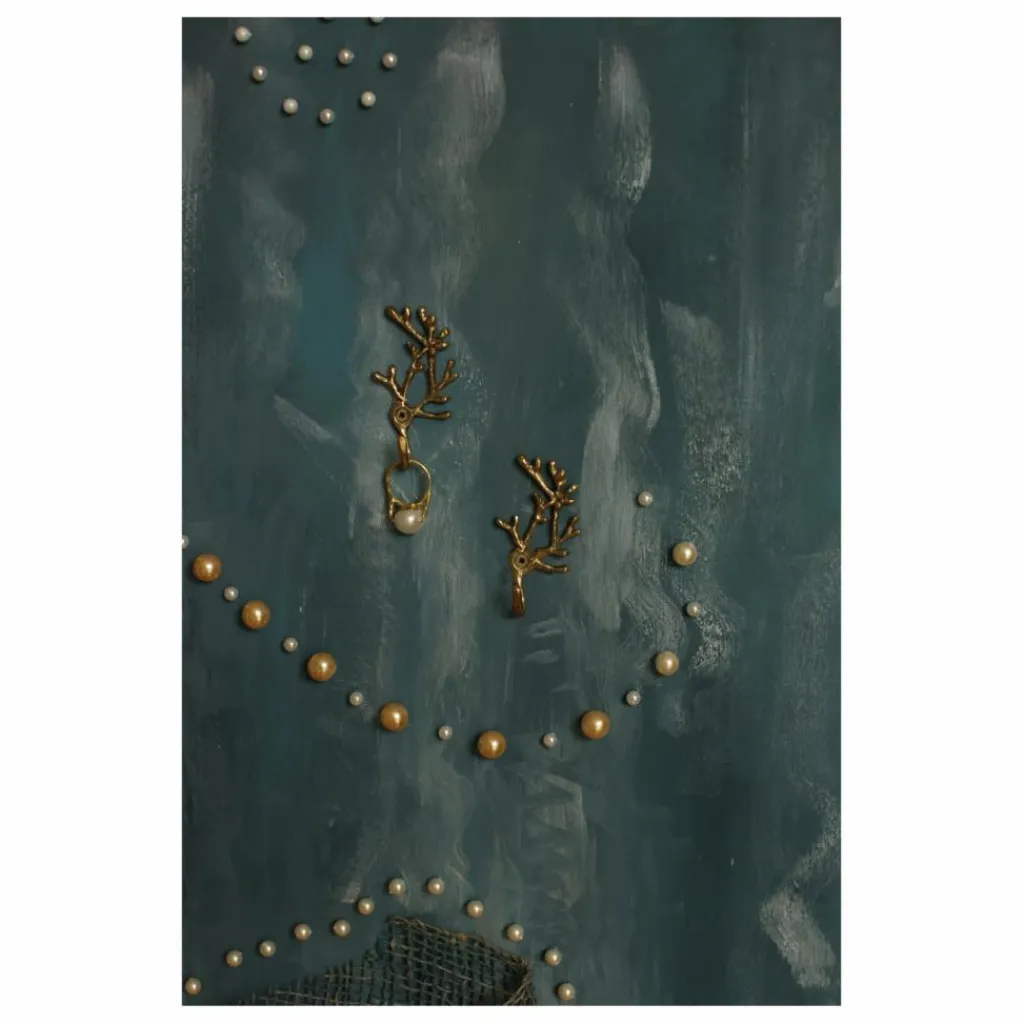 Clearance Patères Marie Cora en laiton recyclé - Set de 2 | Enfant Patères|Patères, Paniers Enfant