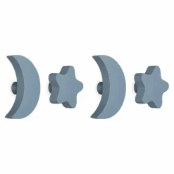 New Patères Stars & Moons - Lot de 4 | Enfant Patères, Paniers Enfant