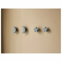 New Patères Stars & Moons - Lot de 4 | Enfant Patères, Paniers Enfant