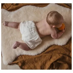 Discount Peau de mouton poil court - 98x62 cm | Enfant Cadeau De Naissance|Tapis Enfant