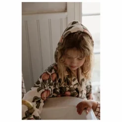 Sale Peignoir Pomme Enfant Linge De Toilette|Linge De Bain Enfant