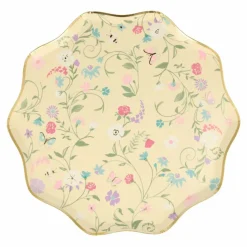 Discount Petites assiettes en carton florales Ladurée - Set de 8 Enfant Décoration De Fête