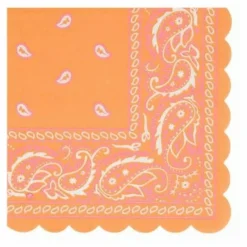Discount Petites serviettes en papier Western - Set de 16 Enfant Décoration De Fête