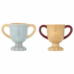 Best Petites tasses en céramique Trophée - Set de 2 Enfant Vaisselle Enfant