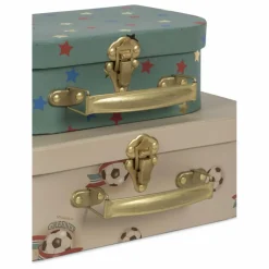 New Petites valises en carton Kick It - Set de 2 | Enfant Rangements|Patères, Paniers Enfant