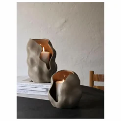 Hot Photophore en grès Hekla | Vases, Objets Déco