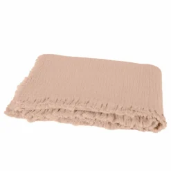 Clearance Plaid en gaze de coton Vanly | Linge De Lit