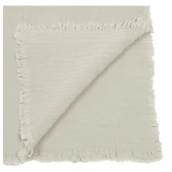 Outlet Plaid en gaze de coton Vanly Linge De Lit