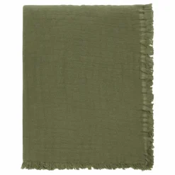 Sale Plaid en gaze de coton Vanly | Linge De Lit