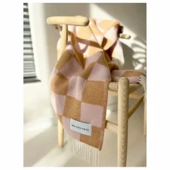 Sale Plaid en laine Damier | Enfant Linge De Lit Enfant|Linge De Lit