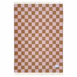 Sale Plaid en laine Damier | Enfant Linge De Lit Enfant|Linge De Lit