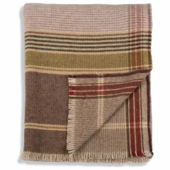 Sale Plaid en laine et cachemire Arya Linge De Lit