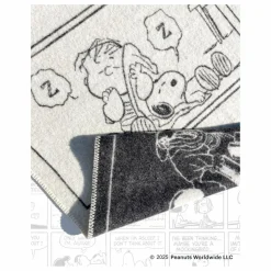 Outlet Plaid en laine Peanuts ZZZ | Enfant Linge De Lit Enfant