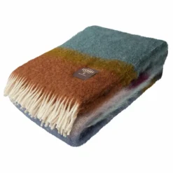 Hot Plaid Matisse en mohair Linge De Lit