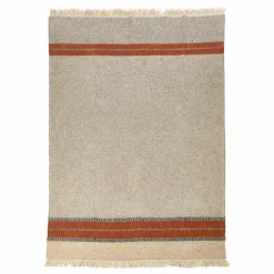 Plaid Montana en laine et lin | Linge De Lit