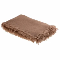 Outlet Plaid Vice Versa frangé en laine lavée | Linge De Lit