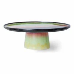 Clearance Plat à gâteau en grès | Art De La Table