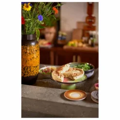 Clearance Plat à gâteau en grès | Art De La Table