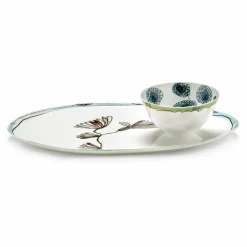 New Plat oval Camelia, for Marni | Art De La Table