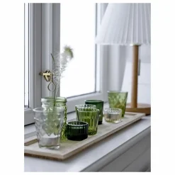 New Plateau rectangulaire et photophores - Set de 9 Vases, Objets Déco