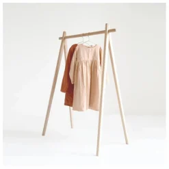 Outlet Portant enfant Homi en hêtre massif Enfant Rangement Enfant