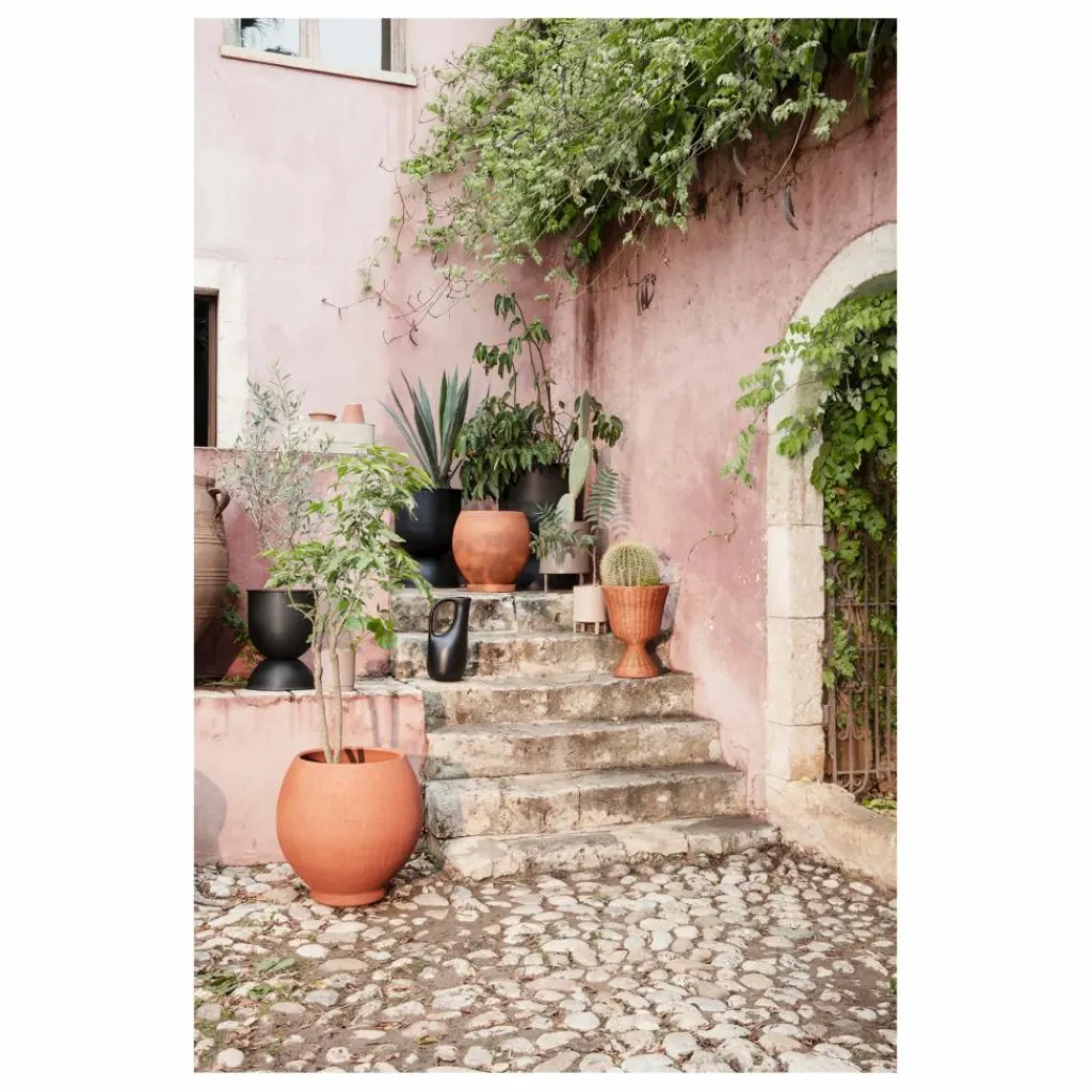 Discount Porte-plante Agnes en rotin Vases, Objets Déco