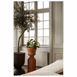 Outlet Porte-plante Agnes en rotin Vases, Objets Déco