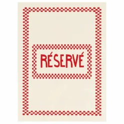 New Poster Réservé | Déco Murale, Papier Peint