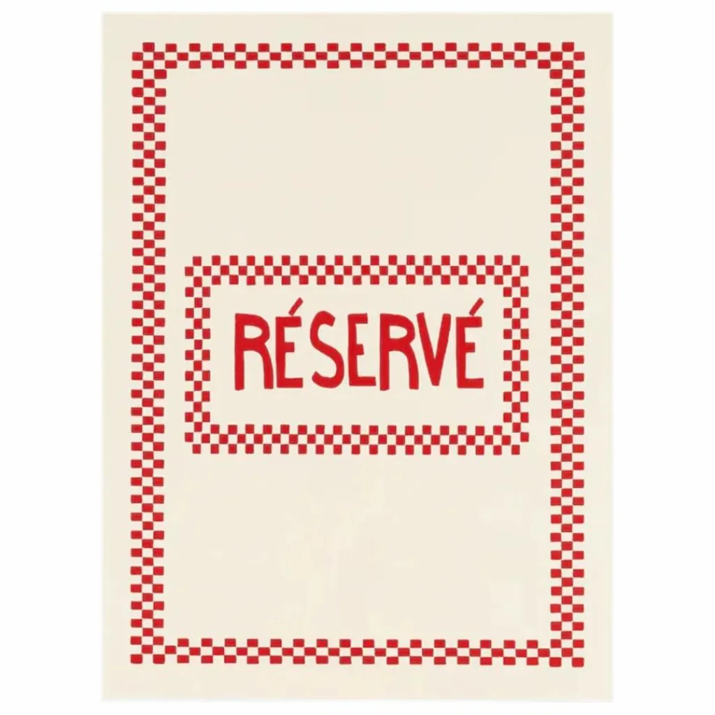 New Poster Réservé | Déco Murale, Papier Peint