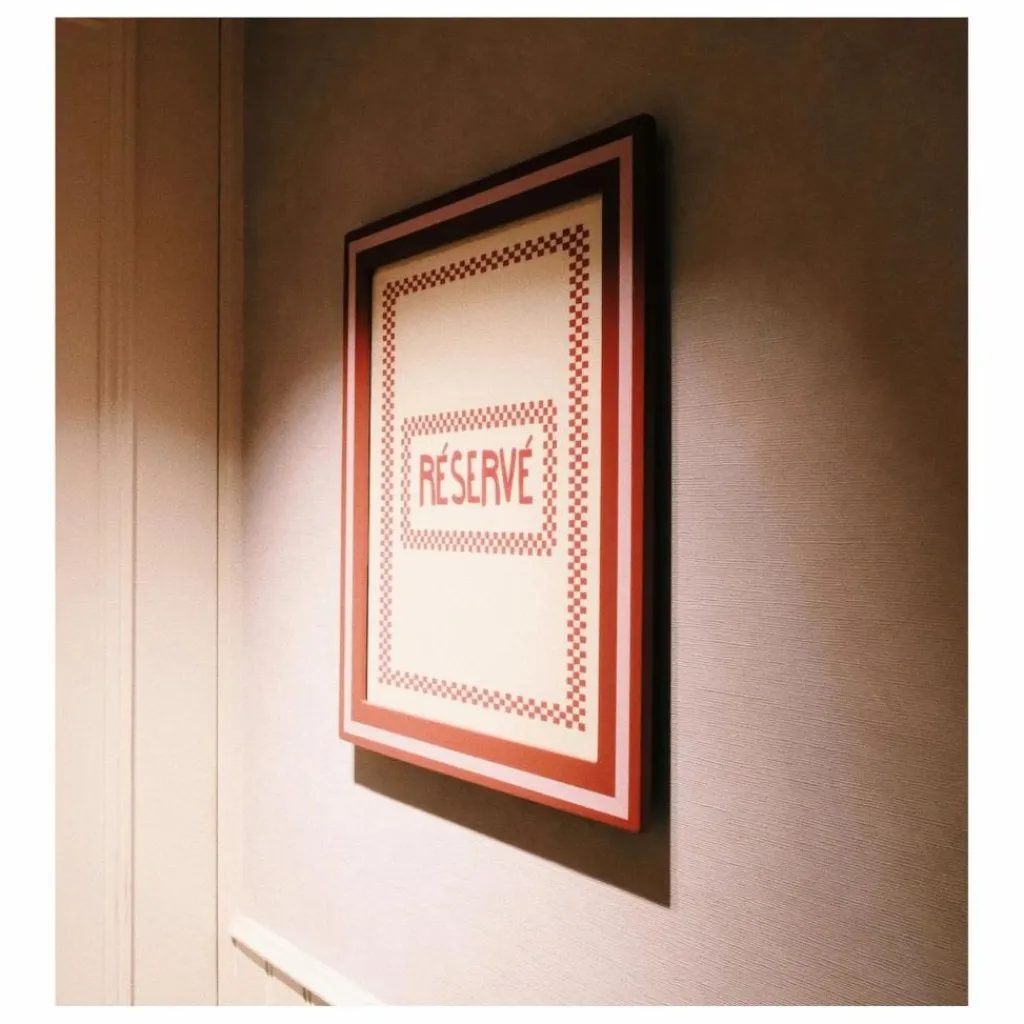 New Poster Réservé | Déco Murale, Papier Peint
