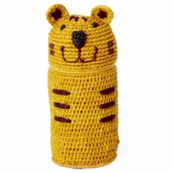 Discount Pot à crayons en raphia Tigre | Enfant Patères, Paniers Enfant