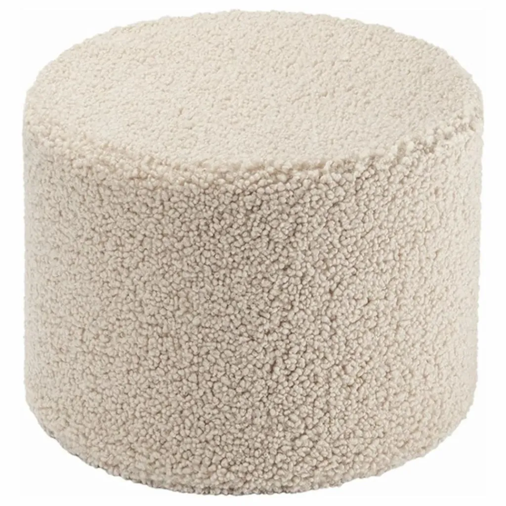 Pouf en teddy | Enfant Matelas De Sol, Poufs Enfant